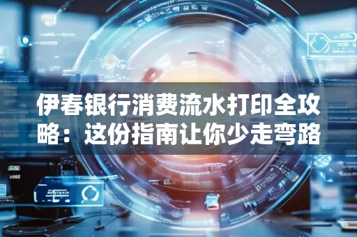 伊春银行消费流水打印全攻略:这份指南让你少走弯路 伊春银行消费流水打印全攻略:这份指南让你少走弯路